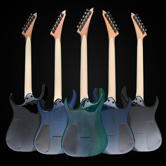 Tempest back profile, all colourways