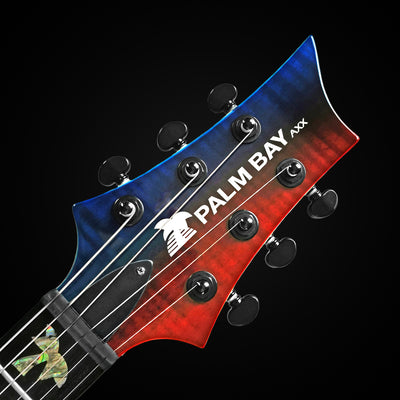 Avalanche AXX3 headstock detail